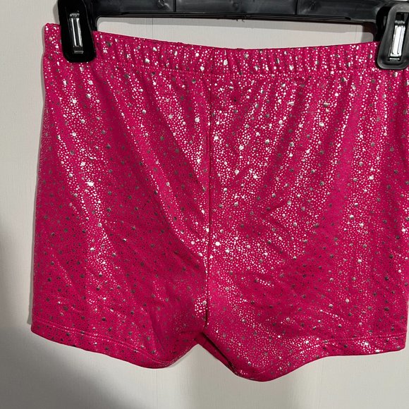 Girls - Danskin Gymnastic Shorts - Pink - Picture 2 of 3